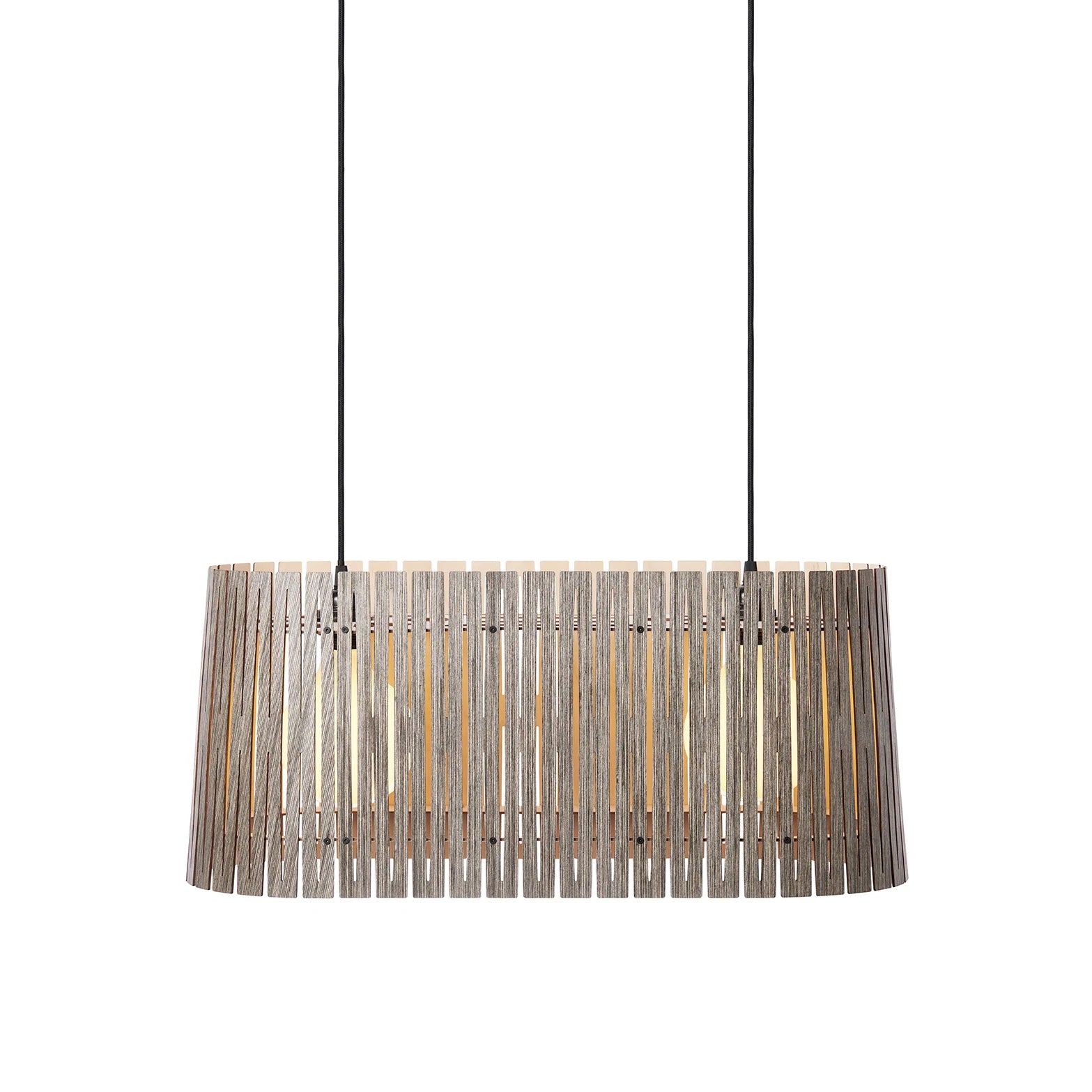 NKJ Design WOOD THREE Lampe - Birch Stone Grey